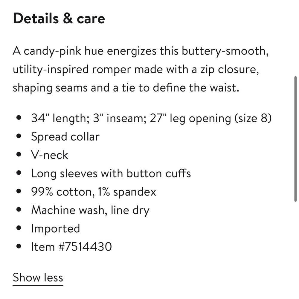 PAIGE Meg Tie Waist Twill Utility Romper - Picture 3 of 4